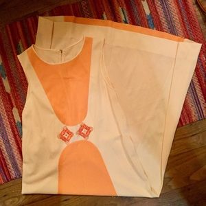 🍹☀️AMAZING Vintage 70’s Maxi Sheer Dress☀️🍹